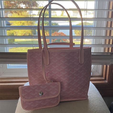 pink mini goyard|Goyard mini handbags.